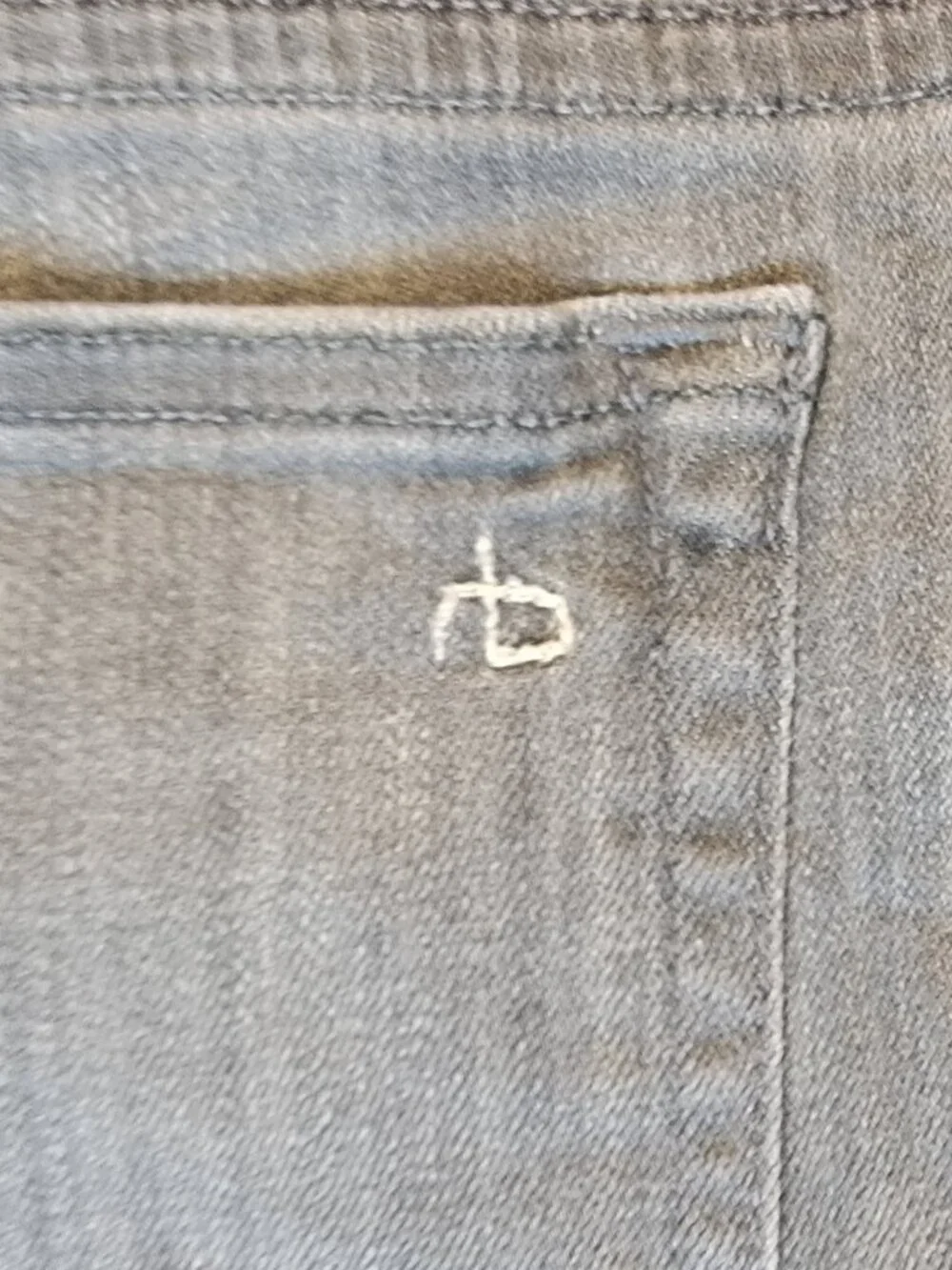 Rag & Bone Dre Low Rise Ankle Slim Boyfriend Jeans Grey - 31